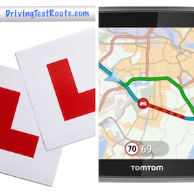 Wanstead driving test route map
